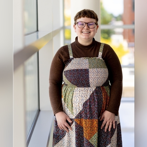 Universal Thread-Famous Smocked Tank  Dress - Sleeveless Patchwork - Picture 4 of 12